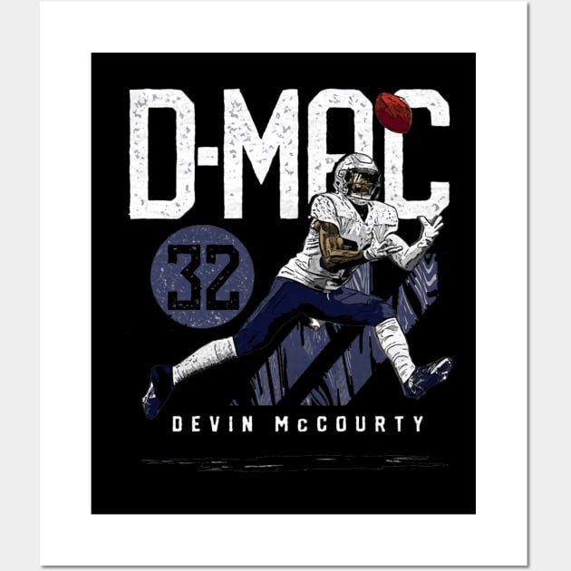 Devin Mccourty New England D-Mac Wall Art by MASTER_SHAOLIN